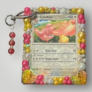Handmade Decoden Frame with Pokemon Card